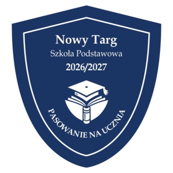 Wzór 3 tarczy szkolnej z granatowo białego laminatu grawerskiego